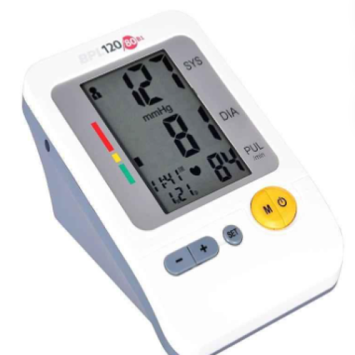 Mievida Mi Heart 101 Fully Automatic Digital Blood Pressure Monitor, Most  Accurate BP Checking Machine with Smart 3 Colored Backlight Display of 4.3  Inches, USB Cable, Dual User, and Voice Feature 